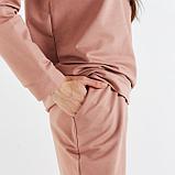 Костюм женский (худи, брюки) MINAKU: Casual Collection цвет бежевый, размер 50, фото 5