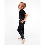 Термобельё для мальчика (кальсоны), цвет чёрный, рост 110 см, фото 2