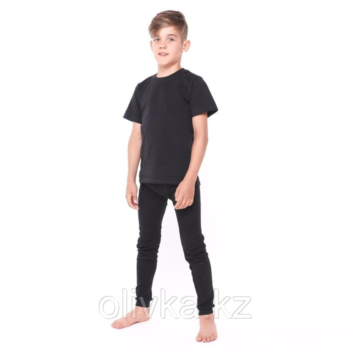 Термобельё для мальчика (кальсоны), цвет черный, рост 128 см - фото 5 - id-p105781733