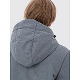 Куртка для мальчика, рост 134 см, цвет серый, фото 3