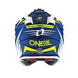 Шлем кроссовый O’NEAL 2Series SPYDE 2.0, размер S, синий, жёлтый, фото 2