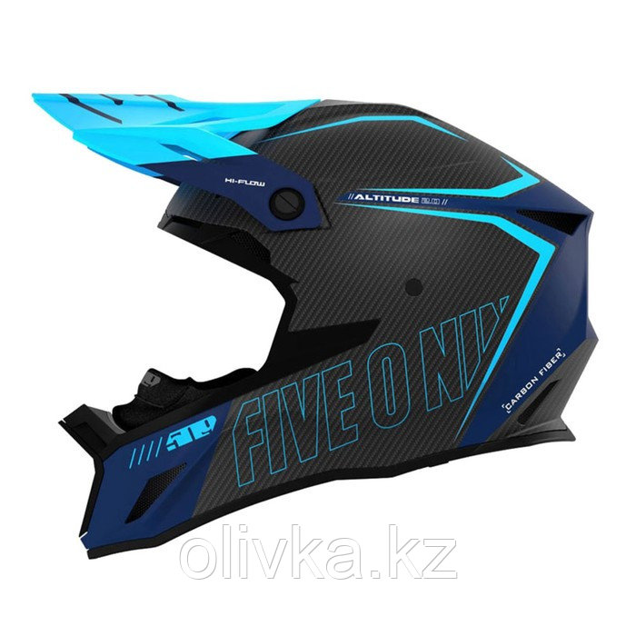 Шлем 509 Altitude 2.0 Carbon 3K High-Flow размер XS, цвет синий - фото 1 - id-p113232525