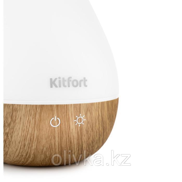 Увлажнитель воздуха Kitfort КТ-2805, ультразвуковой, 12 Вт, 1.3 л, 120 мл/ч, белый - фото 2 - id-p113232546