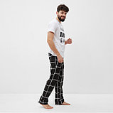 Пижама мужская (футболка и брюки) KAFTAN "Лучший" р.52, фото 7