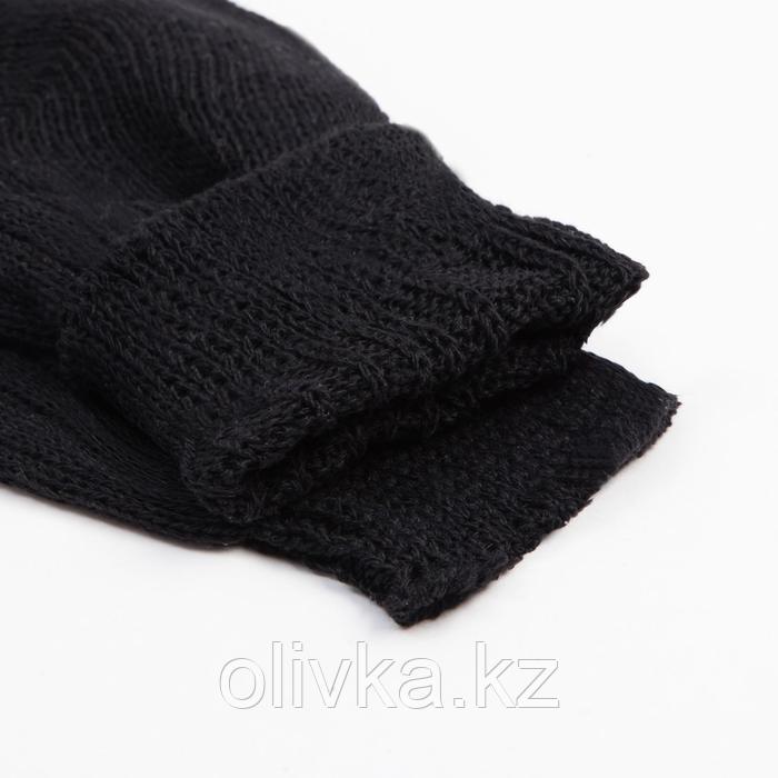 Носки мужские тёплые, цвет чёрный, размер 29 - фото 3 - id-p113229950
