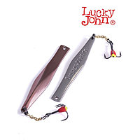 Блесна вертикальная зимняя Lucky John KALOMIES с цепочкой и крючком, 6 см, CS блистер