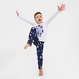 Пижама детская для мальчика KAFTAN "Космос" рост 86-92 (28), фото 4