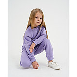 Костюм детский с начёсом (джемпер, брюки) KAFTAN "Basic line" р.36 (134-140), лиловый, фото 6