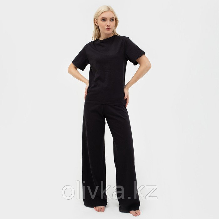 Пижама женская (футболка и брюки) KAFTAN "Basic" р. 44-46 - фото 1 - id-p113233778