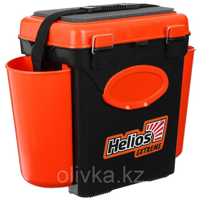 Ящик зимний Helios FishBox 10 л, односекционный, цвет оранжевый - фото 4 - id-p105777578