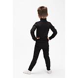 Комплект для мальчика термо (водолазка,кальсоны), цвет чёрный, рост 128 см (34), фото 5