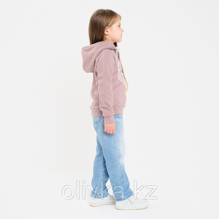 Худи для девочки KAFTAN "Dream", размер 30 (98-104), цвет коричневый - фото 9 - id-p113233780