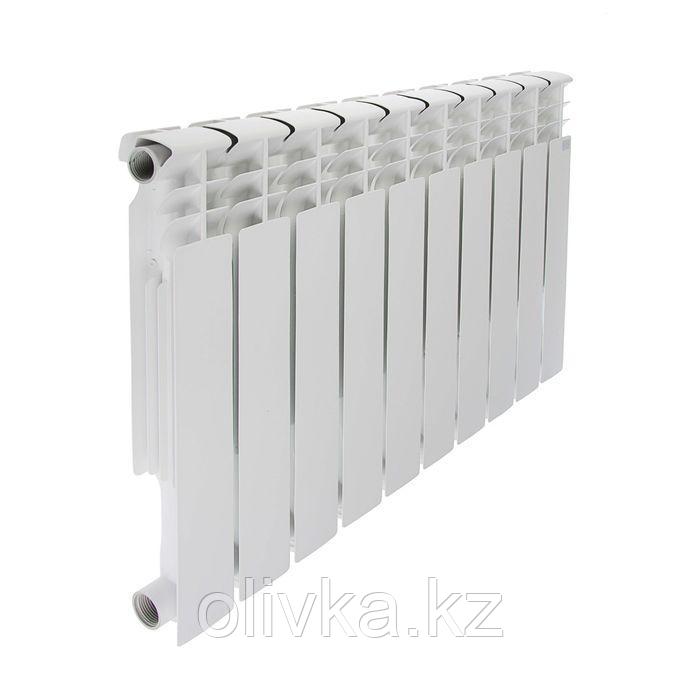 Радиатор алюминиевый STI, 500 × 80 мм, 10 секций - фото 1 - id-p113229580
