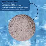 Реагент антигололёдный S (соль техническая), 10 кг, работает при —15 °C, в пакете, фото 2