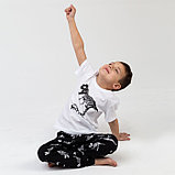 Пижама детская для мальчика KAFTAN "Динозавры" рост 86-92 (28), фото 3