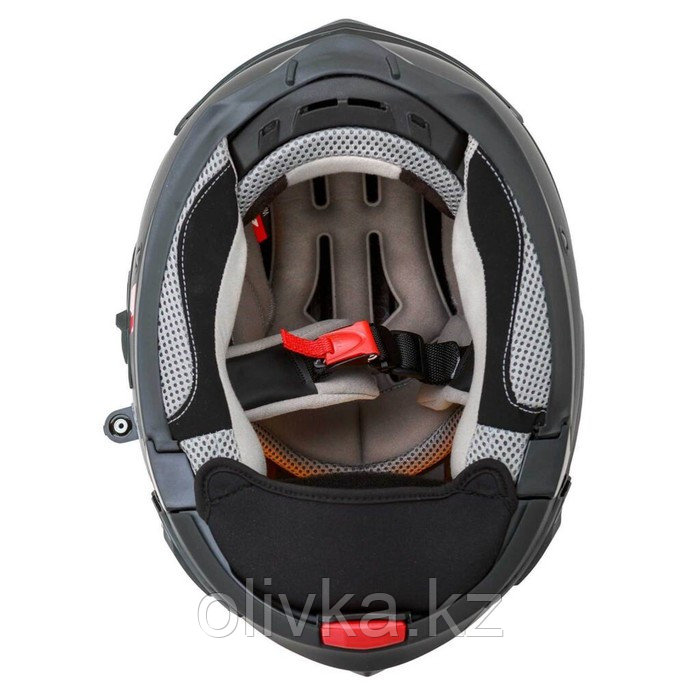 Шлем снегоходный ZOX Brigade, стекло с электроподогревом, матовый, размер 4XL, чёрный - фото 7 - id-p105783465
