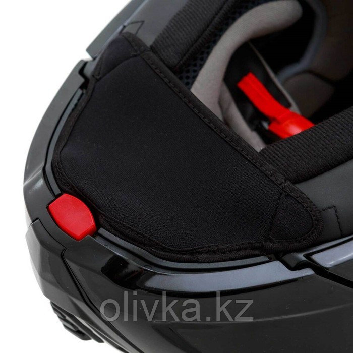 Шлем снегоходный ZOX Condor, двойное стекло, глянец, размер XL, чёрный - фото 9 - id-p113234367