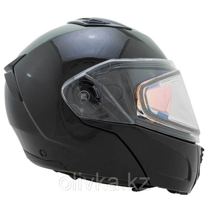 Шлем снегоходный ZOX Condor, стекло с электроподогревом, глянец, размер M, чёрный - фото 4 - id-p105783468