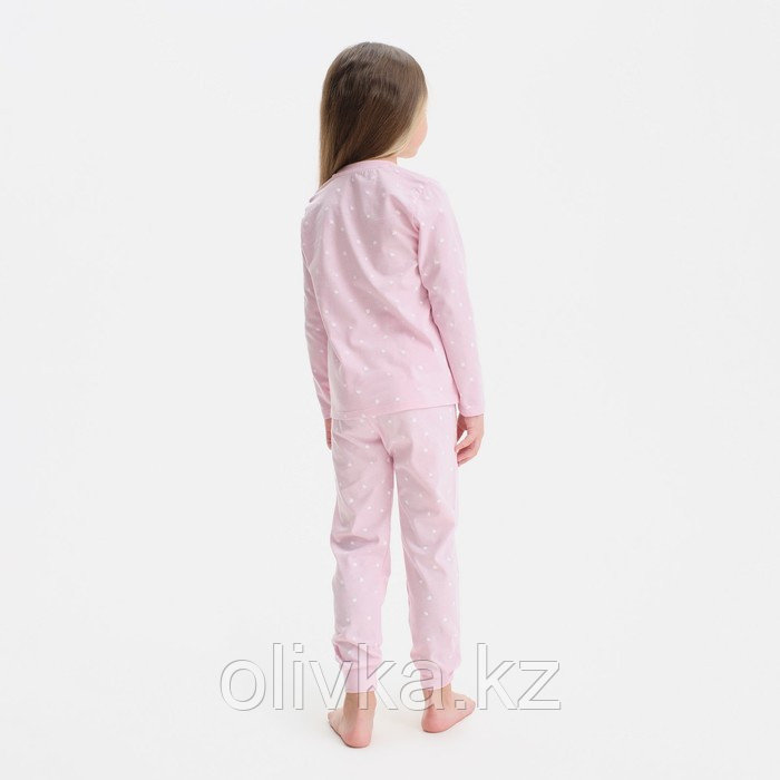 Пижама детская для девочки KAFTAN Sister, р.34 (122-128), розовый - фото 3 - id-p113235501