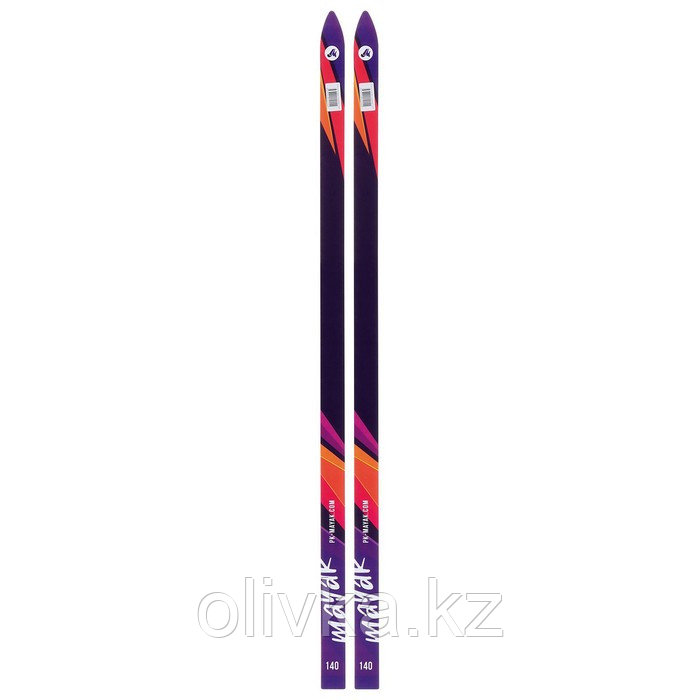 Лыжи детские деревянные «Стрела», 140 см, цвета микс - фото 5 - id-p113233043