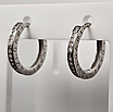 Серебряный набор серебро фианит 925 проба (Кольцо 6,73 гр,18,5 размер Cерьги 2,48гр), фото 4