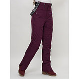 Брюки горнолыжные женские, размер 42, цвет тёмно-фиолетовый, фото 7
