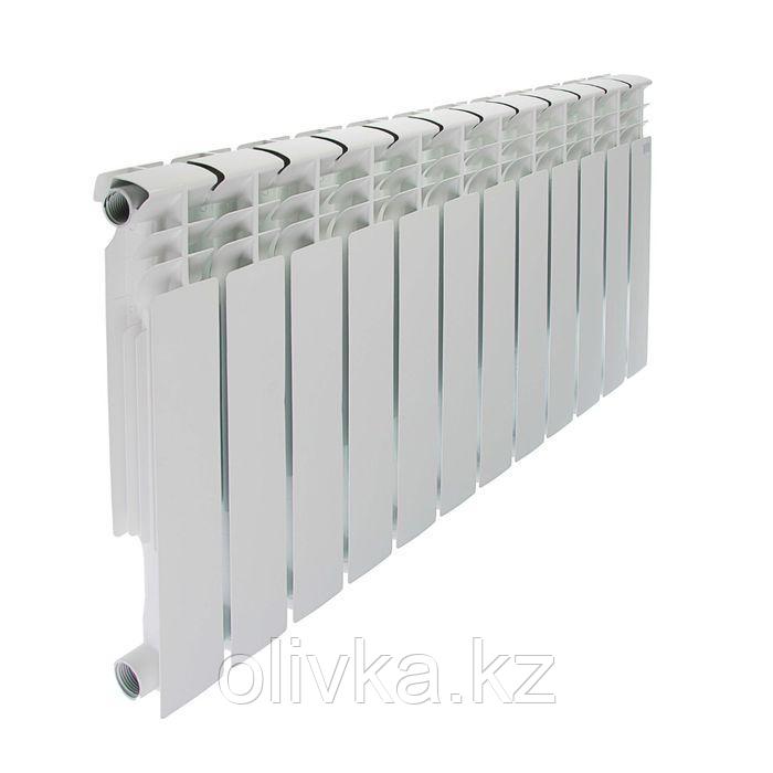 Радиатор алюминиевый STI, 500 х 80 мм, 12 секций - фото 1 - id-p113229622
