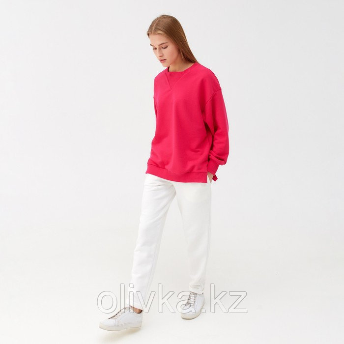 Костюм (свитшот, брюки) MINAKU: Casual Collection цвет фуксия, размер 46 - фото 2 - id-p113233075