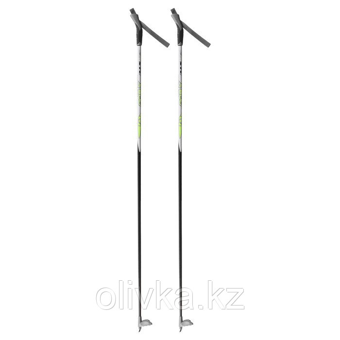 Палки лыжные стеклопластиковые, длина 140 см, цвета МИКС - фото 9 - id-p113229163