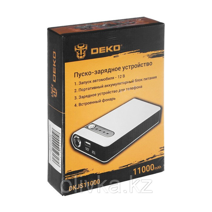 Пуско-зарядное устройство DEKO DKJS11000, 11000 мАч - фото 8 - id-p113235948