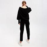 Костюм женский (джемпер, брюки) MINAKU: Casual Collection цвет чёрный, размер 46, фото 3