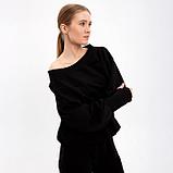 Костюм женский (джемпер, брюки) MINAKU: Casual Collection цвет чёрный, размер 46, фото 4