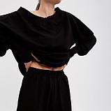 Костюм женский (джемпер, брюки) MINAKU: Casual Collection цвет чёрный, размер 46, фото 7