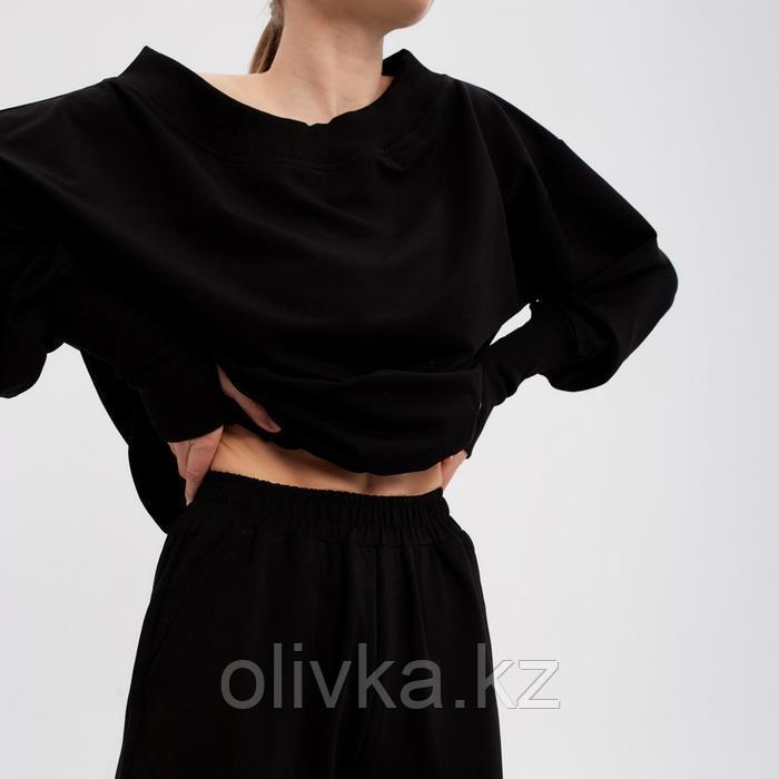Костюм женский (джемпер, брюки) MINAKU: Casual Collection цвет чёрный, размер 46 - фото 7 - id-p113232614