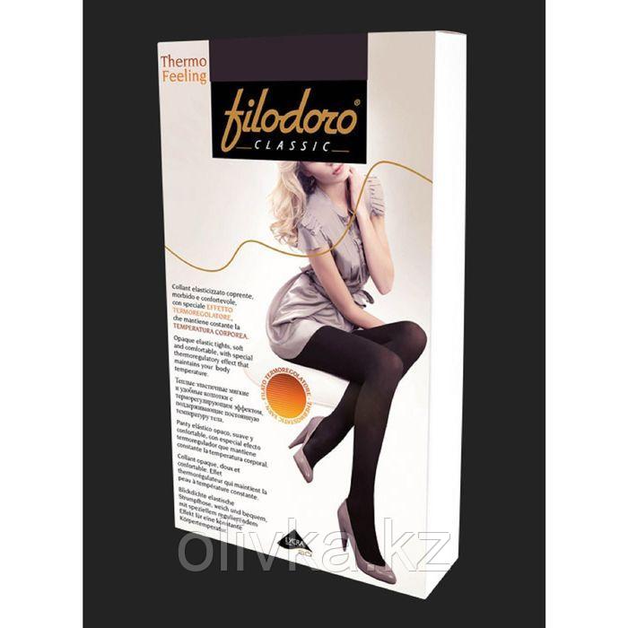 Колготки женские Filodoro Thermo Feeling, 100 den, размер 3, цвет tabacco melange - фото 1 - id-p113229635