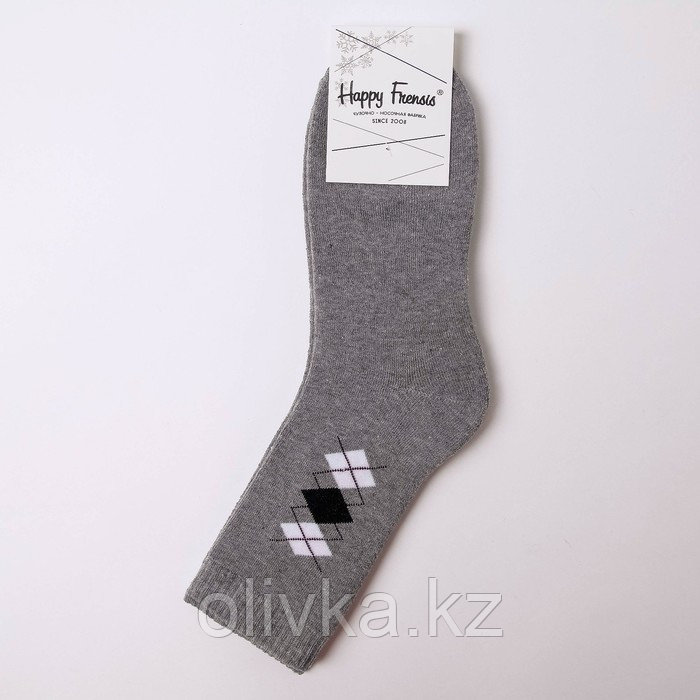Носки мужские махровые, цвет серый, размер 27-29 - фото 3 - id-p113230997