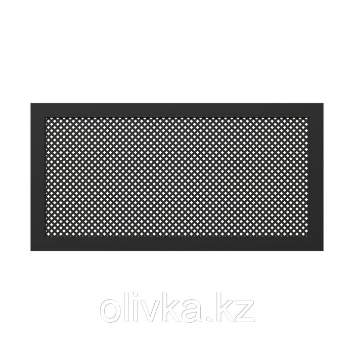 Экран для радиатора Глория 120х60, черный - фото 1 - id-p113239889
