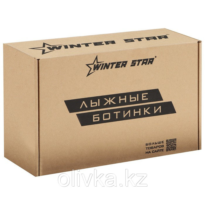 Ботинки лыжные Winter Star comfort, NN75, р. 39, цвет чёрный, лого красный - фото 6 - id-p113237938