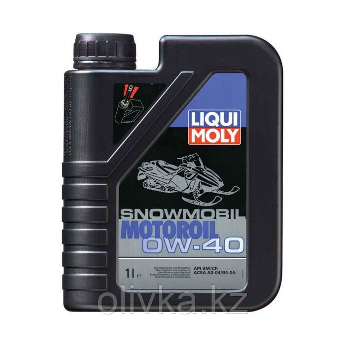 Моторное масло для снегоходов Liqui Moly Snowmobil Motoroil 0W-40 SH/EC/CF A3/B3, 1 л - фото 1 - id-p113229219