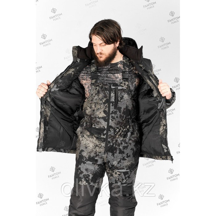 Костюм зимний мужской SEVER, цвет 506-9 черный, рост 170-176, размер 60-62 - фото 7 - id-p113240884