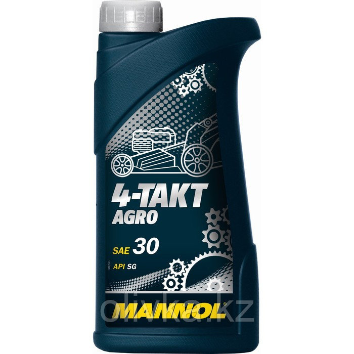 Масло моторное MANNOL 4T AGRO SAE 30, 1л - фото 1 - id-p113230609