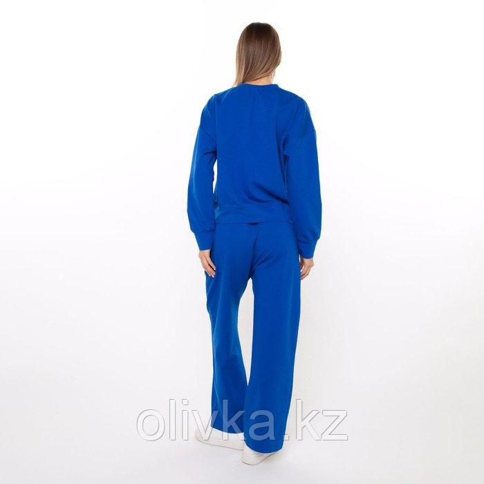 Комплект женский повседневный (свитшот и брюки), электро, размер 46-48 - фото 8 - id-p113234423