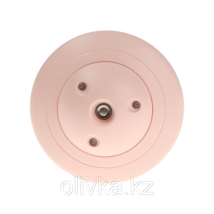 Увлажнитель воздуха "НЛО" HM-21, ультразвуковой, погружной, с подсветкой, USB, розовый - фото 5 - id-p113239939
