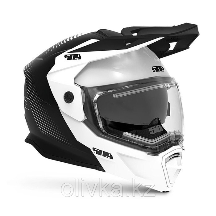Шлем 509 Delta R4 Fidlock®, размер XS, белый, чёрный - фото 2 - id-p113231094