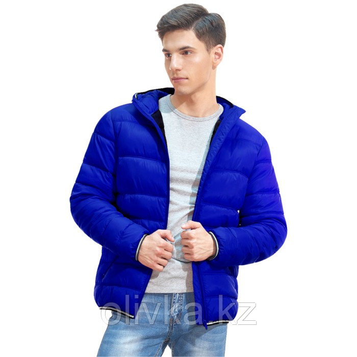 Куртка мужская, размер 46, цвет синий