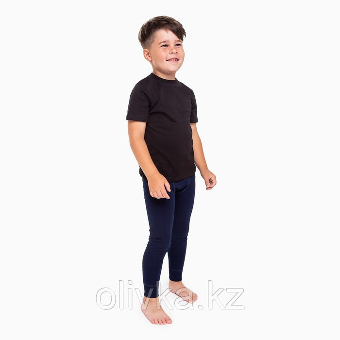 Кальсоны для мальчика (термо), цвет тёмно-синий, рост 116 см (32) - фото 2 - id-p113231886