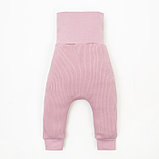 Ползунки-штанишки Крошка Я, BASIC LINE, рост 86-92 см, цвет розовый, фото 9