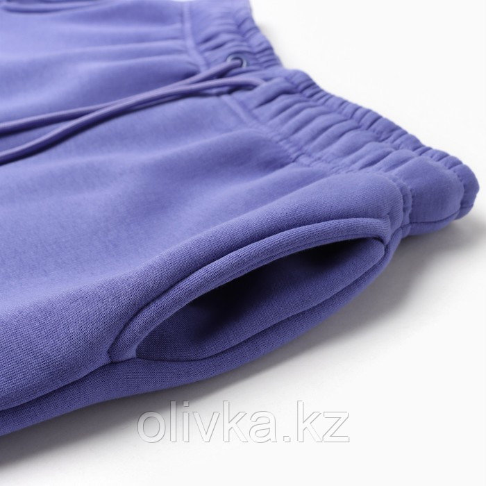 Костюм женский (толстовка и брюки), цвет лиловый, размер 44 (M) - фото 5 - id-p113238036