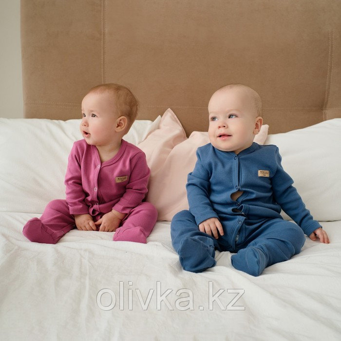 Комбинезон детский MINAKU, цвет синий, рост 74-80 см - фото 4 - id-p113235587
