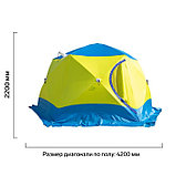 Палатка зимняя "СТЭК" "Чум 2Т" трехслойная, фото 2